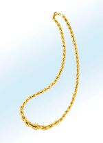 Klassieke koordkettingset van goud 