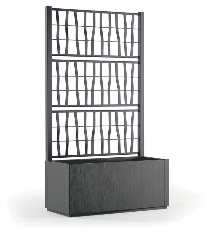 Plantenbak gemaakt van gerecycled polypropyleen 