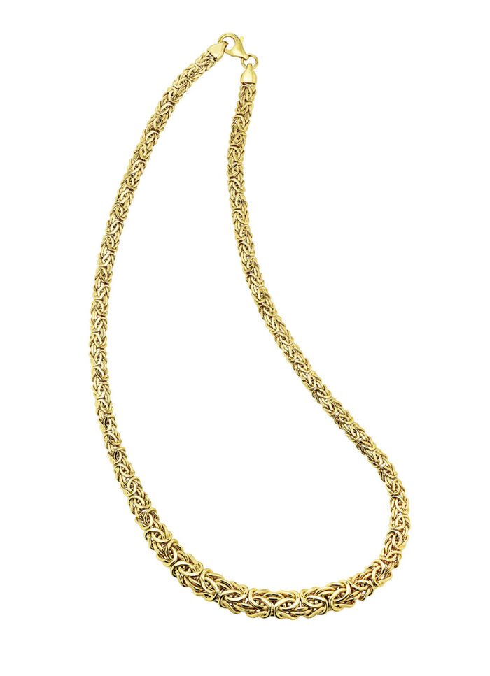 Vergulde koningskettingset