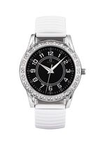 Modern quartz dameshorloge met trekkoord 