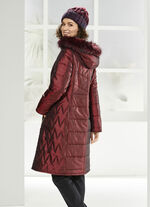 Jas met contrasterende bies 