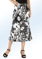 Figuurflatterende paneelrok 