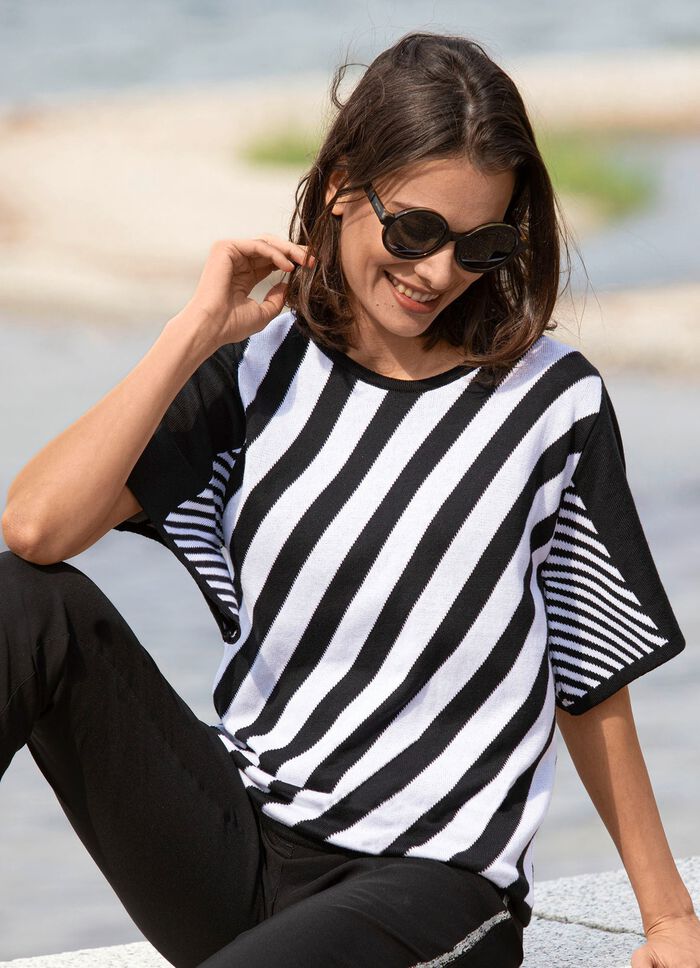 Trui met kapmouwtjes 