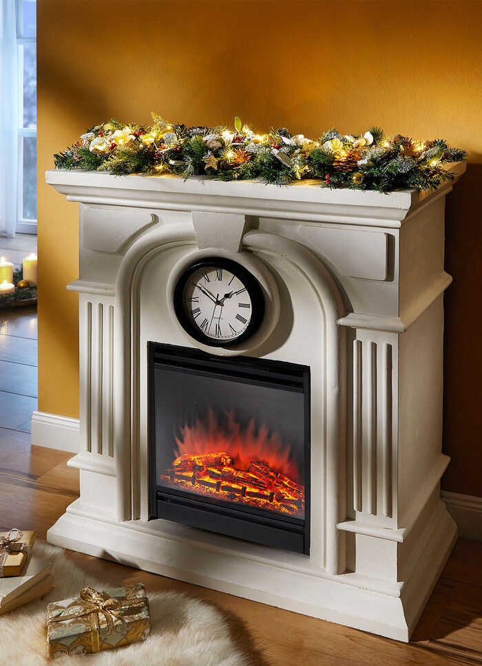 Verlichte guirlande, werkt op batterijen 