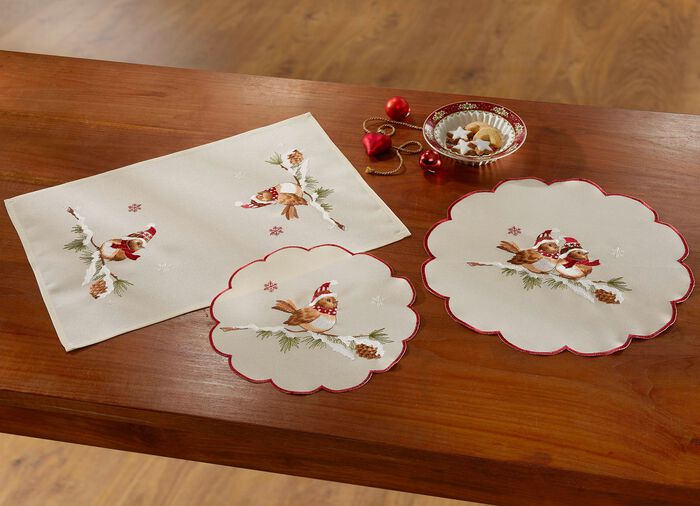 Prachtige winterse tafel- en kamerdecoratie 