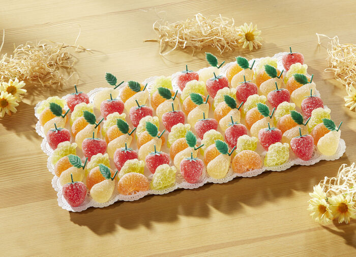 Amusettes geleivruchten 