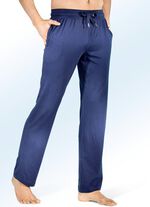 Set van twee lange slaap- en vrijetijdsbroeken met trekkoord en zijzakken 