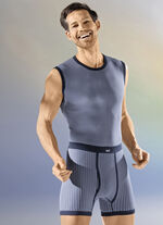 Set van drie strakke overhemden met contrasterende bies 