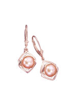 Oorbellen met zoetwaterparels 