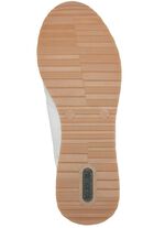 Remonte sneakers met decoratieve perforaties eronder 