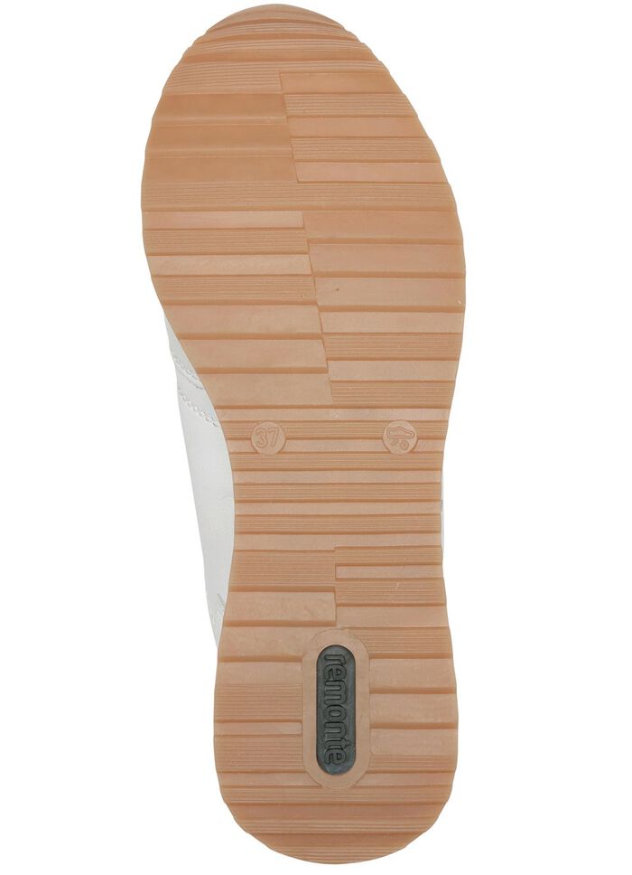 Remonte sneakers met decoratieve perforaties eronder 