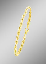 Machinaal gegraveerde Rope-kettingarmband 