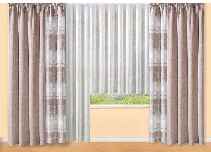 Gordijnset gemaakt in Duitsland 