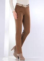 Broek met sportieve chic 