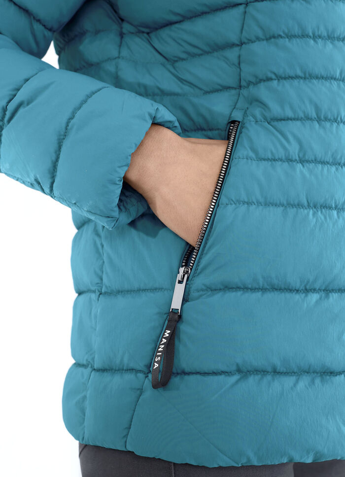 Functionele jas met afneembare capuchon 