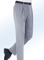 Casual stretchbroek in 4 kleuren LICHTGRIJS