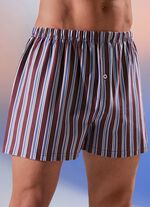 Set van vier boxershorts met elastische tailleband 