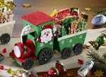 Zoete kerstlocomotieven met zoete vulling MULTICOLOR