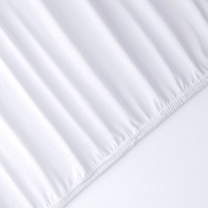 Jersey stretch elastaan hoeslakens Uitstekend van Florella WIT