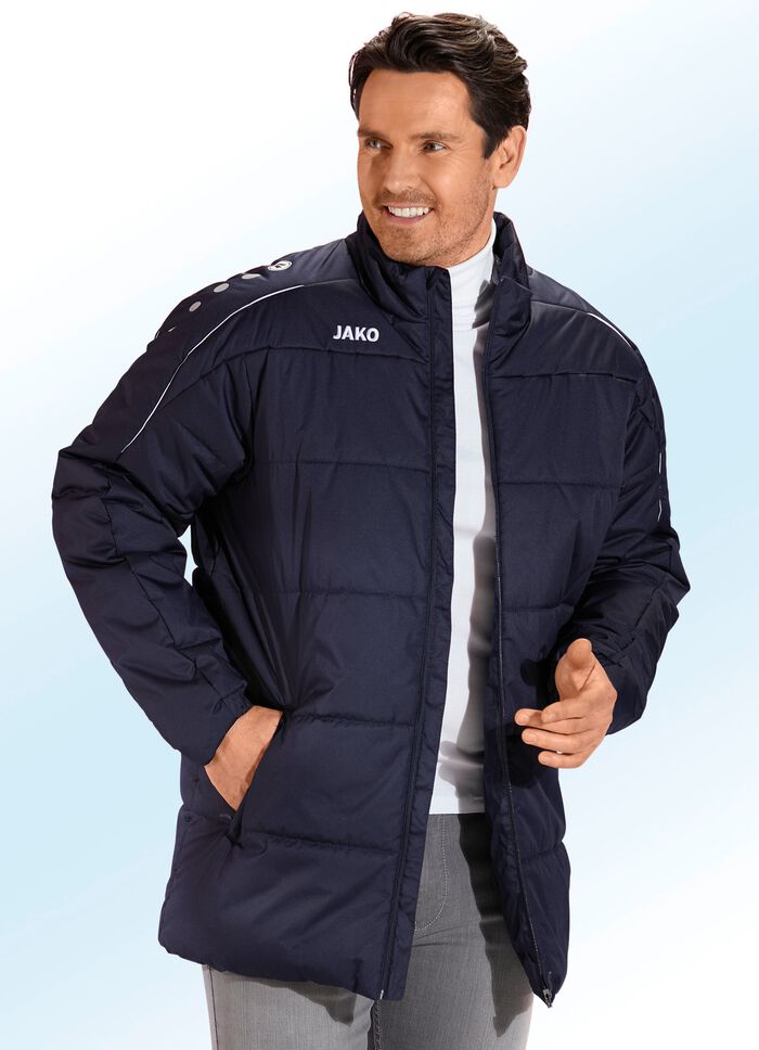 Gewatteerde jas van &ldquo;Jako&rdquo; in 2 kleuren 