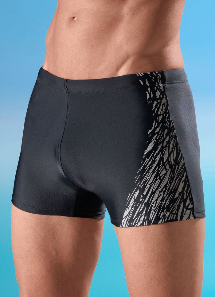 Naturana zwembroek met halve voering aan de voorkant 