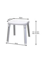 Douche- en badkruk met extra grote zitting 