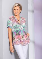 Overhemdtuniek met lusknoopsluiting 