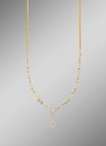 Halsketting met 160 diamanten 