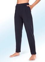 Mooie broek met comfortabele elastische tailleband MARINE