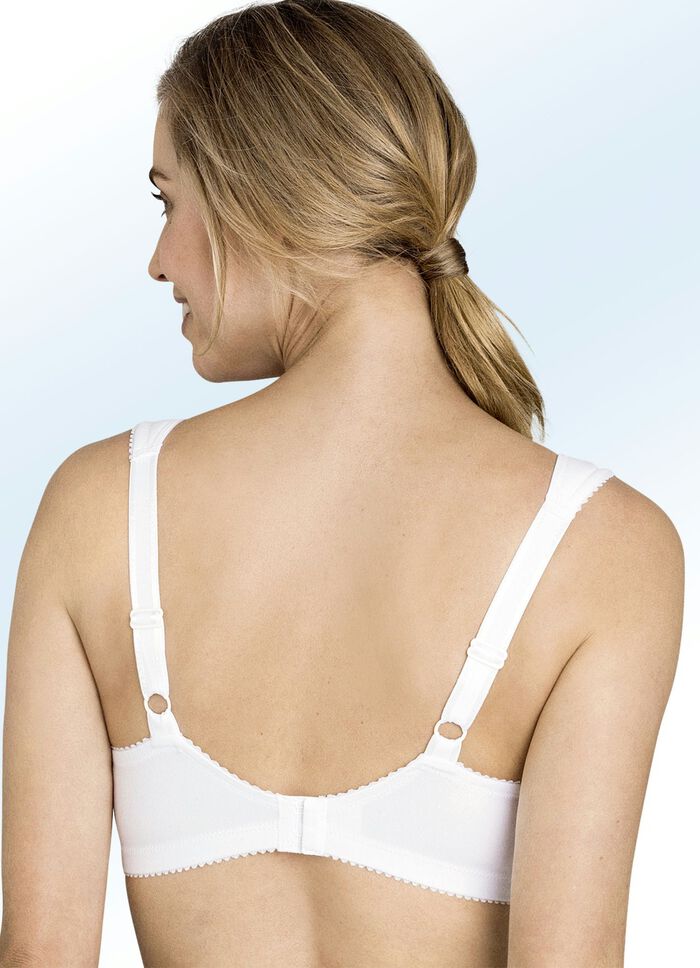 Miss Mary-bh met katoen WIT