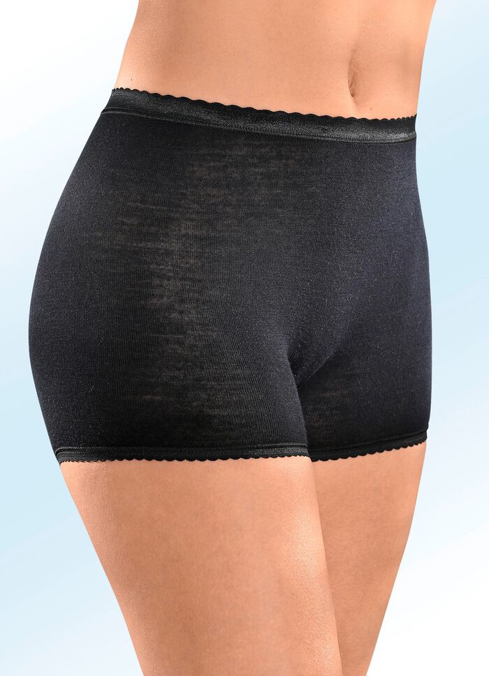 Con-ta-tweepack slips met elastische boorden 