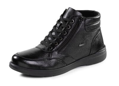 GINO GALANTE, gevoerde herenlaarzen, winterschoenen, met rits 