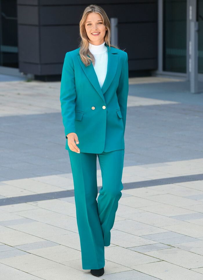 Broekpak met reverskraag 