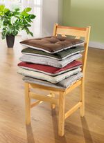 Stoelkussen met antislip achterkant 