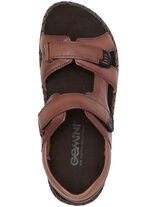 Gemini sandaal van rundnappaleer COGNAC