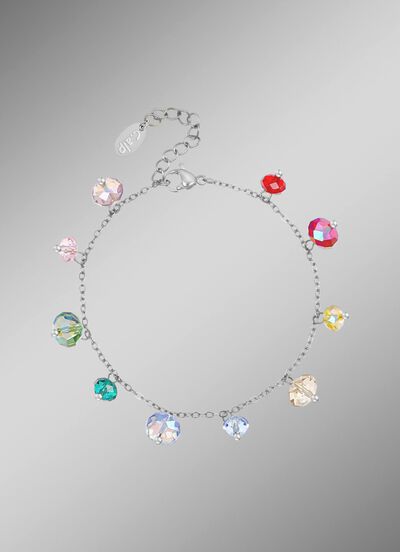 Armband met kleurrijke Swarovski&reg;-kristallen 