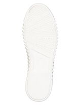 ELENA EDEN, stijlvolle damessneakers, breedte G, uitneembaar voetbed ZILVER