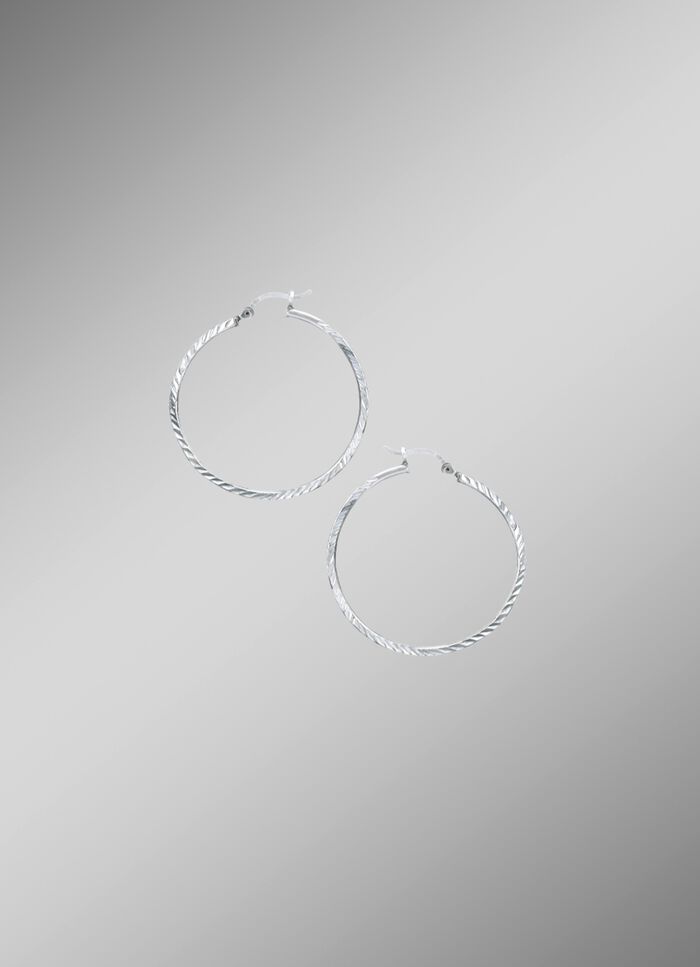 Oorringen met structuur 