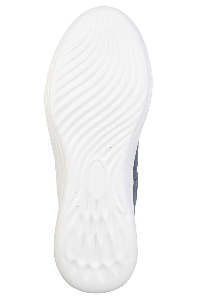 ELENA EDEN, comfortabele damesschoenen met gesp, breedte H, met uitneembaar voetbed JEANS