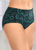 Verpakking van vier slips met een mooi printdesign 