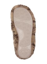 Laurina pantoffels van zeer gezellig pluche materiaal 