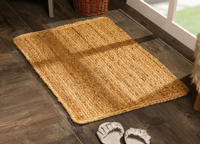 Onderhoudsvriendelijke bruggen en tapijten van 100% jute 