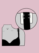 Miss Perfect 1 paar riempjes 