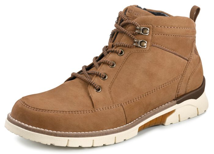 Waldl&auml;ufer veterlaarzen van hoogwaardig nubuckleer KAMEEL