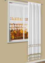 Overgordijn in landelijke stijl 