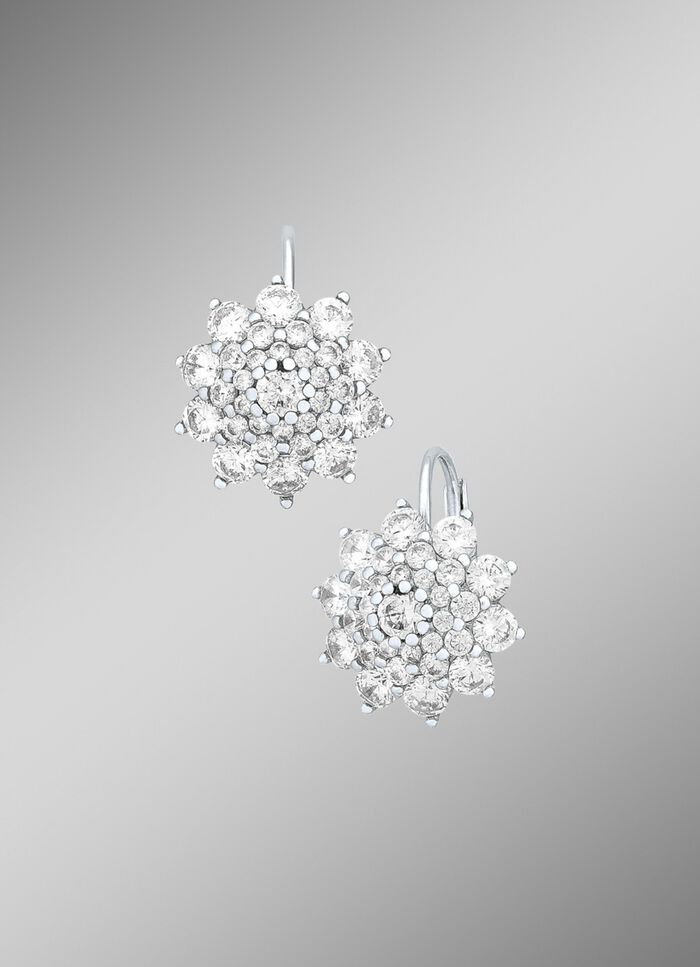 Oorbellen met zirkonia 