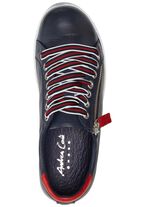 Andrea Conti sneakers met slimme contrasterende vetersluiting 