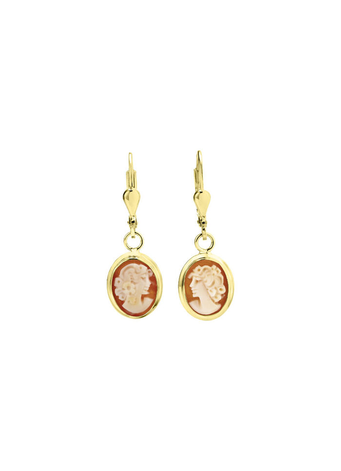 Oorbellen goud 585/- 