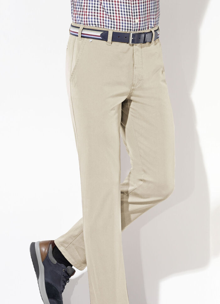 Broek "Br&uuml;hl" met riem in 3 kleuren KITT