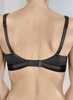 Naturana-bh met zacht gevoerde cups ZWART